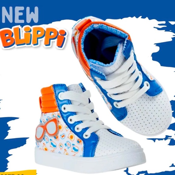 Blippi Toddler Boys High Top Sneakers - Picture 6 of 6